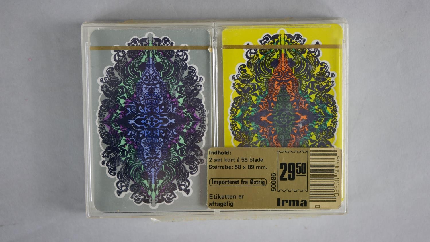 After Bjorn Wiinblad, two sealed and boxed sets of playing cards featuring various designs from - Image 3 of 4