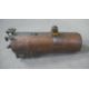 Four handmade copper and iron model steam locomotive parts. Including two boilers, a wagon and - Image 6 of 8