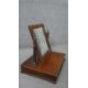 A 19th century mahogany toilet mirror with adjustable swing mirror on platform base fitted with - Image 3 of 5