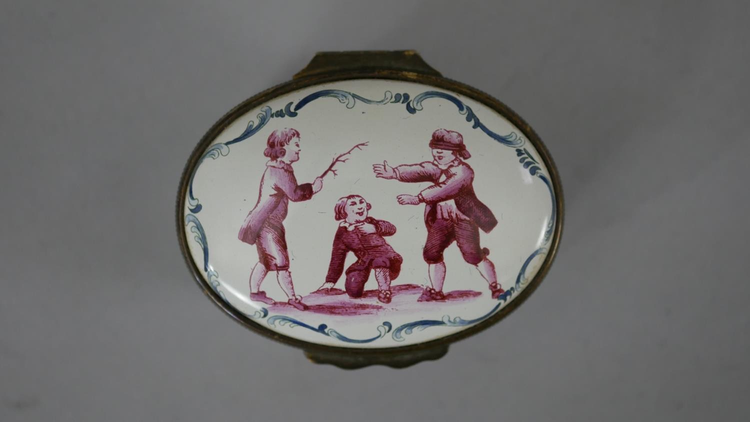 A collection of Halcyon Days enamels and an enamel trinket box. Including a Halcyon Days Verdi - Image 11 of 16