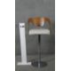 A contemporary Dwell high stool with adjustable height action. H.111 W.49 D.52 cm (extended) - Image 2 of 6