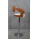 A contemporary Dwell high stool with adjustable height action. H.111 W.49 D.52 cm (extended) - Image 6 of 6