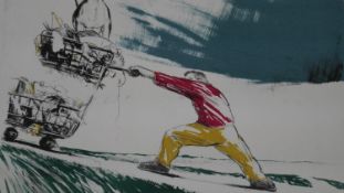 Ray Richardson (B.1964), a signed limited edition print, 93/200 