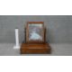 A 19th century mahogany toilet mirror with adjustable swing mirror on platform base fitted with - Image 5 of 5
