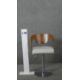 A contemporary Dwell high stool with adjustable height action. H.111 W.49 D.52 cm (extended) - Image 3 of 6