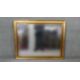 A wall mirror in moulded gilt frame. H.93 W.118 cm - Image 1 of 4