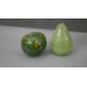 Kevin de Choisy (born 1954)- A studio pottery gourd teapot with four glazed ceramic gourds, three by - Image 4 of 5