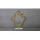 A carved giltwood Florentine style wall mirror. H.73 W.52cm - Image 5 of 5