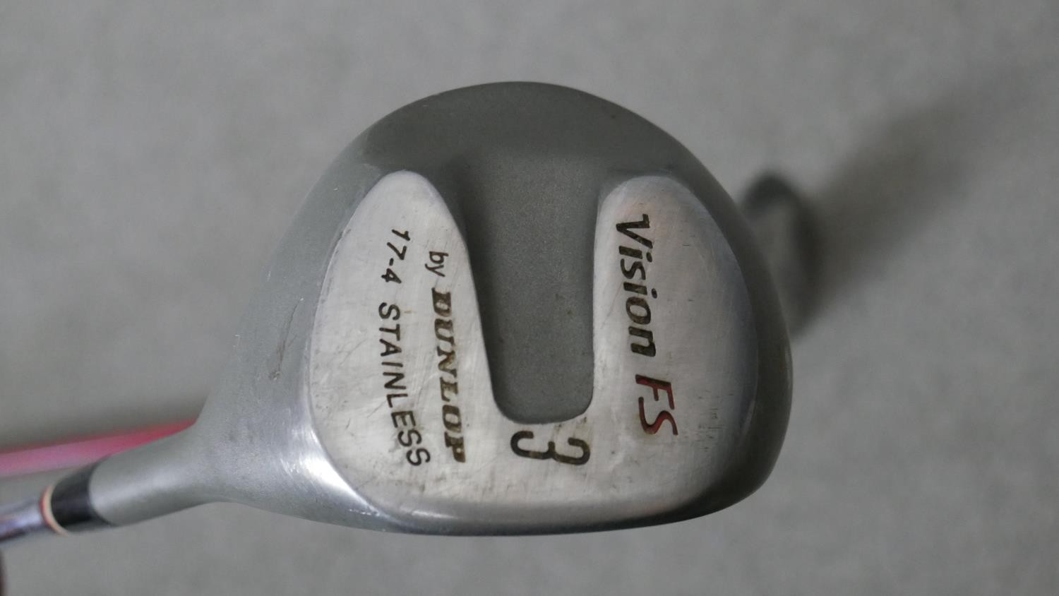 A full set of irons and woods in leather effect gold bag. H.111 W.30 D.36cm - Image 7 of 15