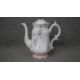 A Victorian hand painted fine china ten person part coffee set. Decorated with violets and gilded - Image 13 of 14