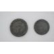 Two 18th century bronze cartwheel pennies. One dated 1707. - Image 1 of 6