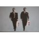 Four Banksy reproduction prints on canvas. H. 63 W.91cm. - Image 2 of 5