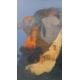 Alfred Harris- A large framed acrylic and paper on panel, titled 'Edge of Light', inscribed verso. - Image 3 of 7
