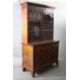 A late Georgian mahogany secretaire bookcase the upper astragal glazed section above fitted - Image 2 of 6