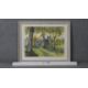 A framed and glazed watercolour of a house in a wood. Signed J.F. Turnbull. H.66 W.81cm - Image 3 of 5