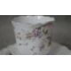 A Victorian hand painted fine china ten person part coffee set. Decorated with violets and gilded - Image 6 of 14