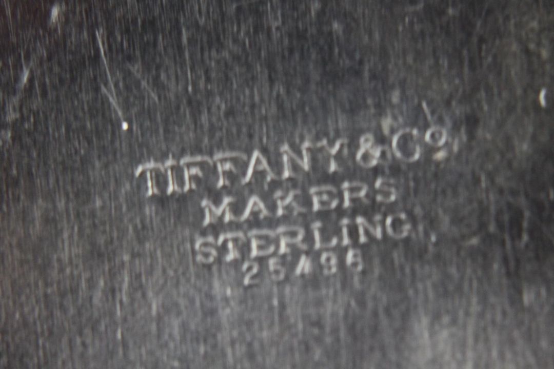 A pair of silver Tiffany & Co octagonal dishes. Maker's stamp to base. Weight 265g. H.3 H.10.5 W10.5 - Image 6 of 7
