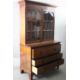 A late Georgian mahogany secretaire bookcase the upper astragal glazed section above fitted - Image 3 of 6