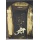 Four Banksy reproduction prints on canvas. H. 63 W.91cm. - Image 4 of 5