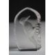 A collection of six art glass paper weights. A pair of dolphins balancing on balls, mum and baby - Image 5 of 7