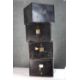 A collection of four vintage metal desk top filing cabinets. H.30 W.40 D.40 cm.(each) - Image 1 of 6