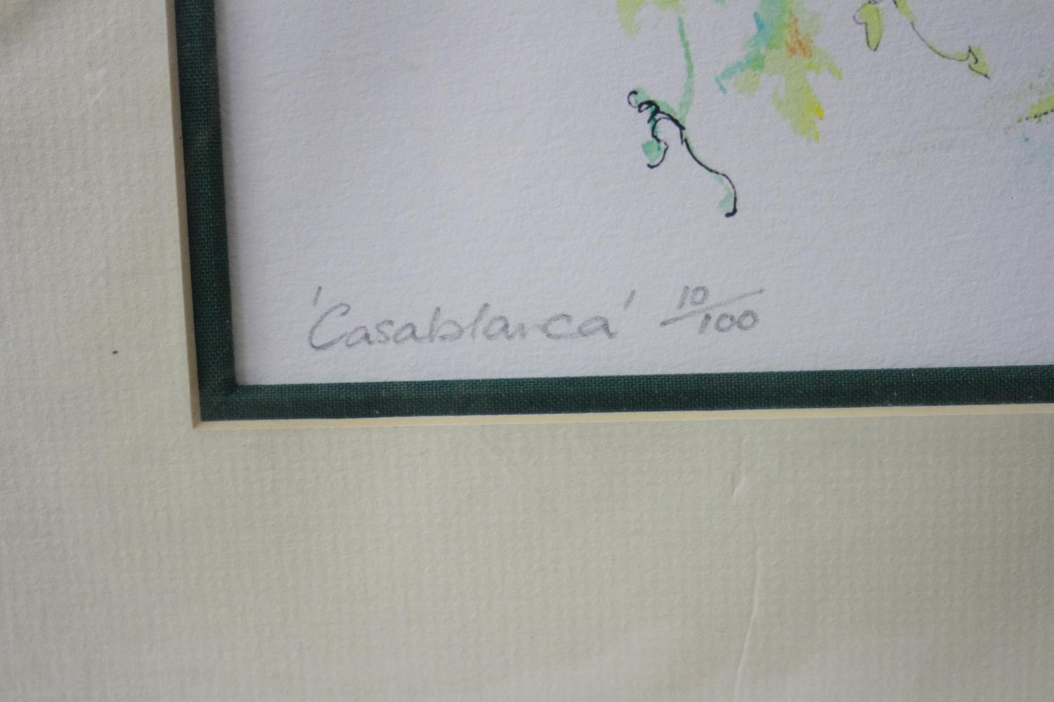 Margaret Murray- Two signed prints of floral compositions. Signed by artist. 'Sunray Lily 1' and ' - Image 4 of 12