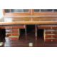A Chippendale style mahogany secretaire bookcase, with a blind fret cornice over a pair of - Image 7 of 24