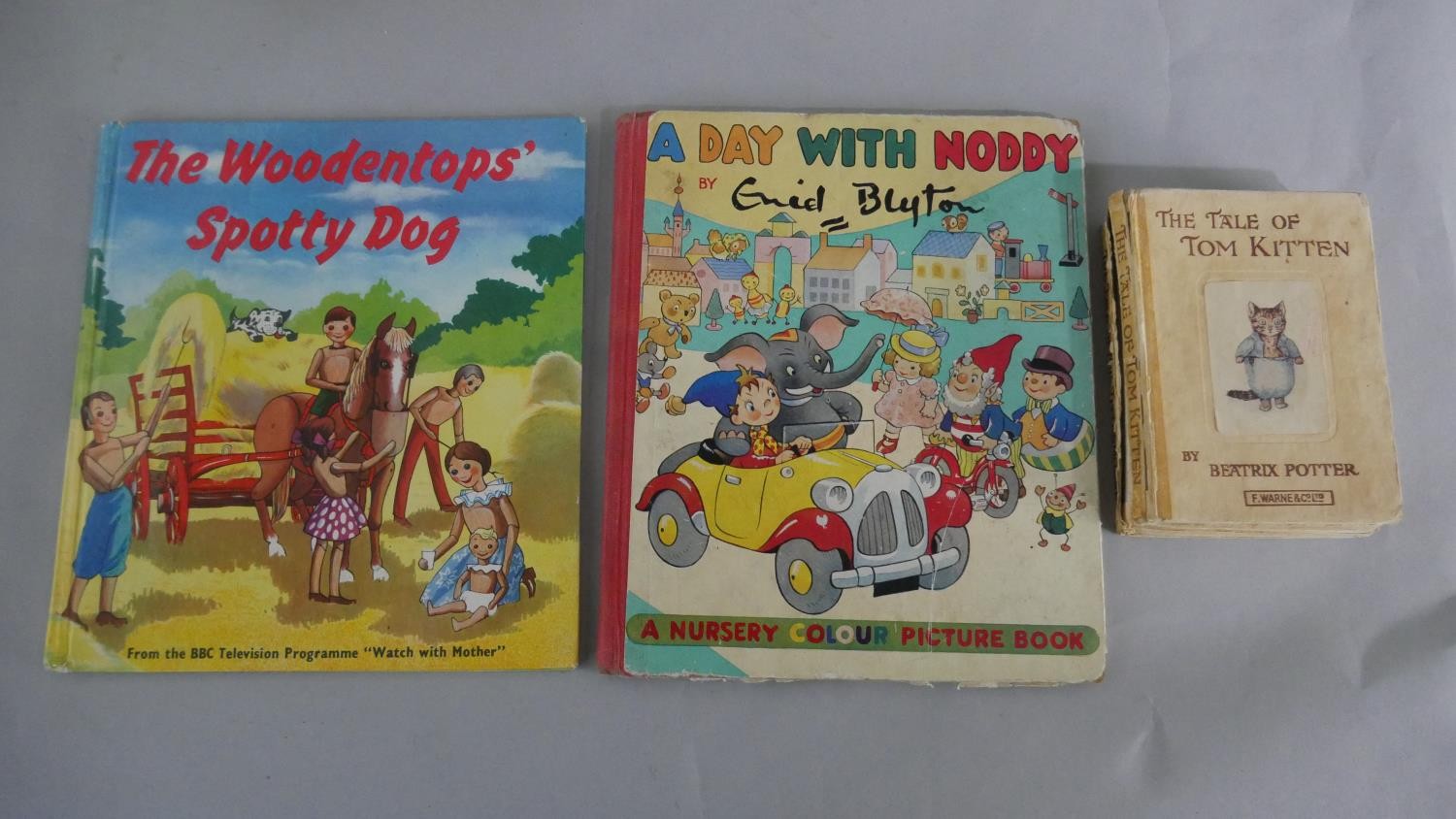 A collection of Noddy memorabilia and other childrens books, including three Beatrix Potter - Image 2 of 4