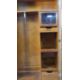 An Art Deco figured walnut compactum wardrobe, with two quarter veneered doors, the fitted - Image 4 of 13
