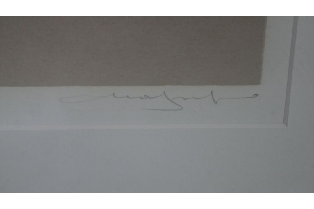 Peter Markgraf - a framed and glazed signed serigraph titled 'Evening Sky', signed by artist, - Image 6 of 9