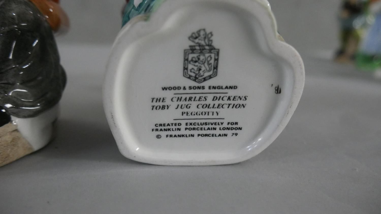 A collection of ten Wood & Sons hand painted ceramic Charles Dickens Toby jugs, various - Image 3 of 5