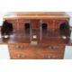 A Chippendale style mahogany secretaire bookcase, with a blind fret cornice over a pair of - Image 5 of 24