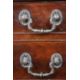 A Chippendale style mahogany secretaire bookcase, with a blind fret cornice over a pair of - Image 18 of 24