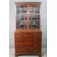 A Chippendale style mahogany secretaire bookcase, with a blind fret cornice over a pair of - Image 1 of 24