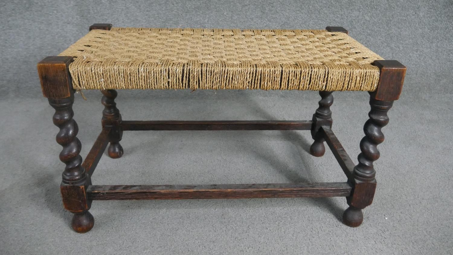 A Chinoiserie ashtray on stand, with typical painted designs on a green ground, together with an - Image 4 of 4