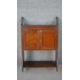 A late Victorian wall mounted cabinet, with two cupboard doors over an undertier, together with a - Image 5 of 11
