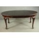 A Victorian mahogany extending wind-out dining table, of oval form, with an additional lead and a - Image 1 of 10