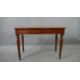 A Victorian mahogany two drawer side table, of rectangular form, on turned legs. H.75 W.107 D.53cm - Image 1 of 6