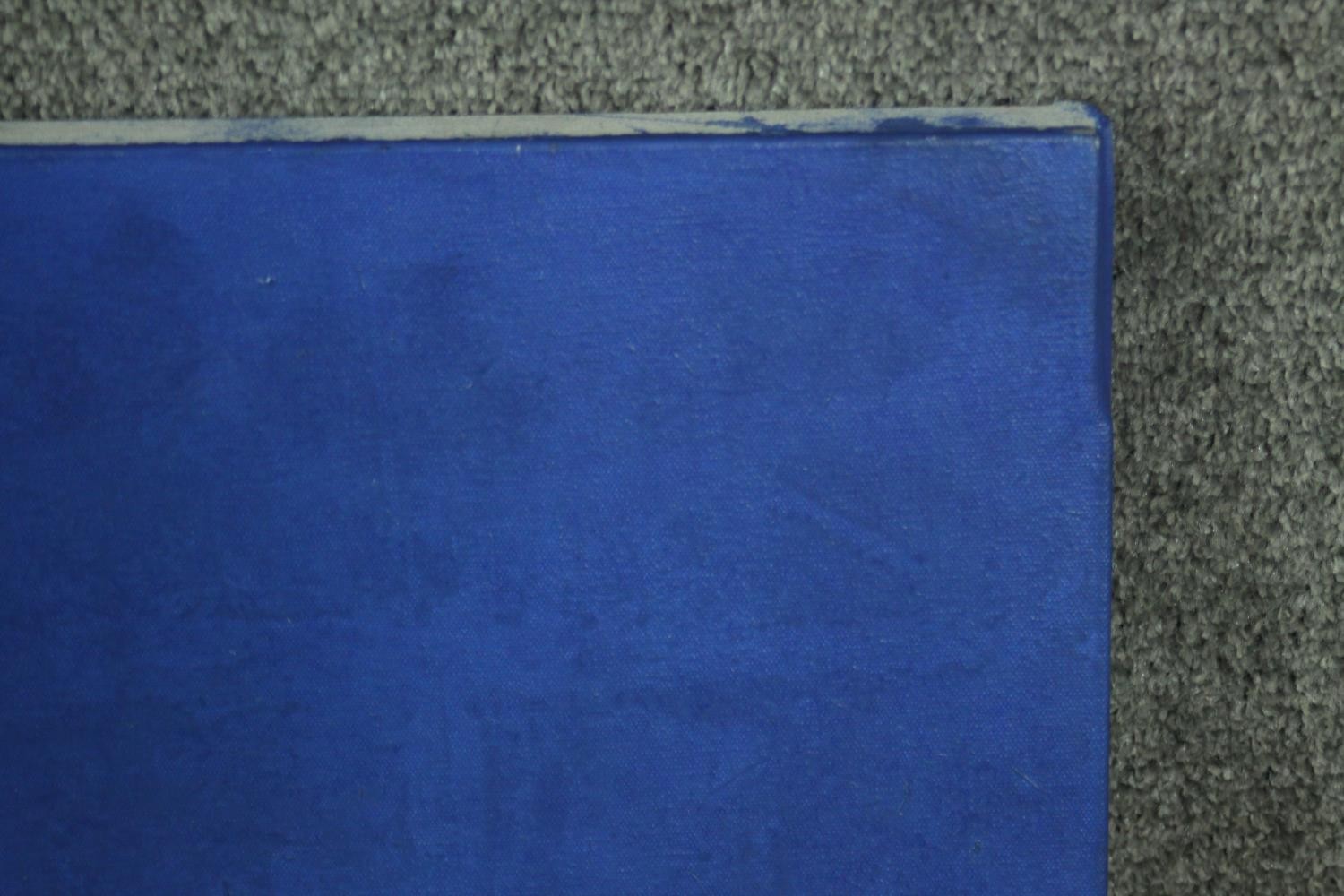 Adrian Hemming (b 1945), 'Slow Wave Breaking' oil on canvas, titled, signed and dated '99 verso. H. - Image 7 of 9