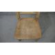 A set of six 19th century rustic pine kitchen chairs, with ladder back, over an elm seat, the legs - Image 4 of 6
