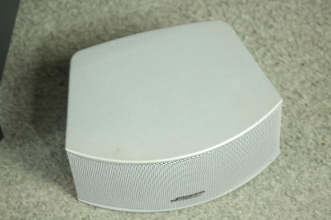 A Bose PS3-2-1 media centre with subwoofer, two speakers, cables and two remote controls. H.36 W. - Image 4 of 8