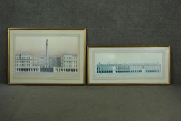 Andras Kaldor (Hungarian 1938-2022), 'Monument to Frederick, Duke of York, and 'The Quadrant'