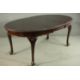 A Victorian mahogany extending wind-out dining table, of oval form, with an additional lead and a - Image 3 of 10