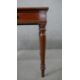 A Victorian mahogany two drawer side table, of rectangular form, on turned legs. H.75 W.107 D.53cm - Image 5 of 6