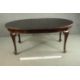 A Victorian mahogany extending wind-out dining table, of oval form, with an additional lead and a - Image 2 of 10