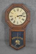 An early 20th century Oak cased 