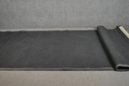 A long hessian cord runner. L.480 W.170cm