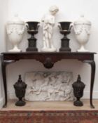 F. GULIANI (ITALIAN, FL. LATE 19TH CENTURY): A MARBLE FIGURE OF A GIRL