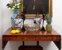 A PAIR OF JAPANESE 17TH CENTURY EDO PERIOD ARITA PORCELAIN AND ORMOLU VASE LAMPS