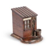 AN EARLY 20TH CENTURY FRENCH CIGAR BOX